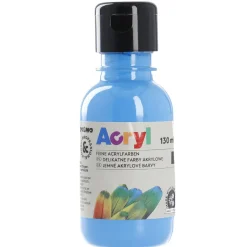 Acrylfarbe, Cyanblau, 130 Ml