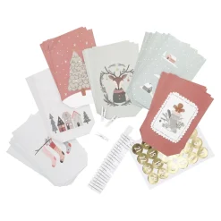 Adventskalender-Set Design, Bunt