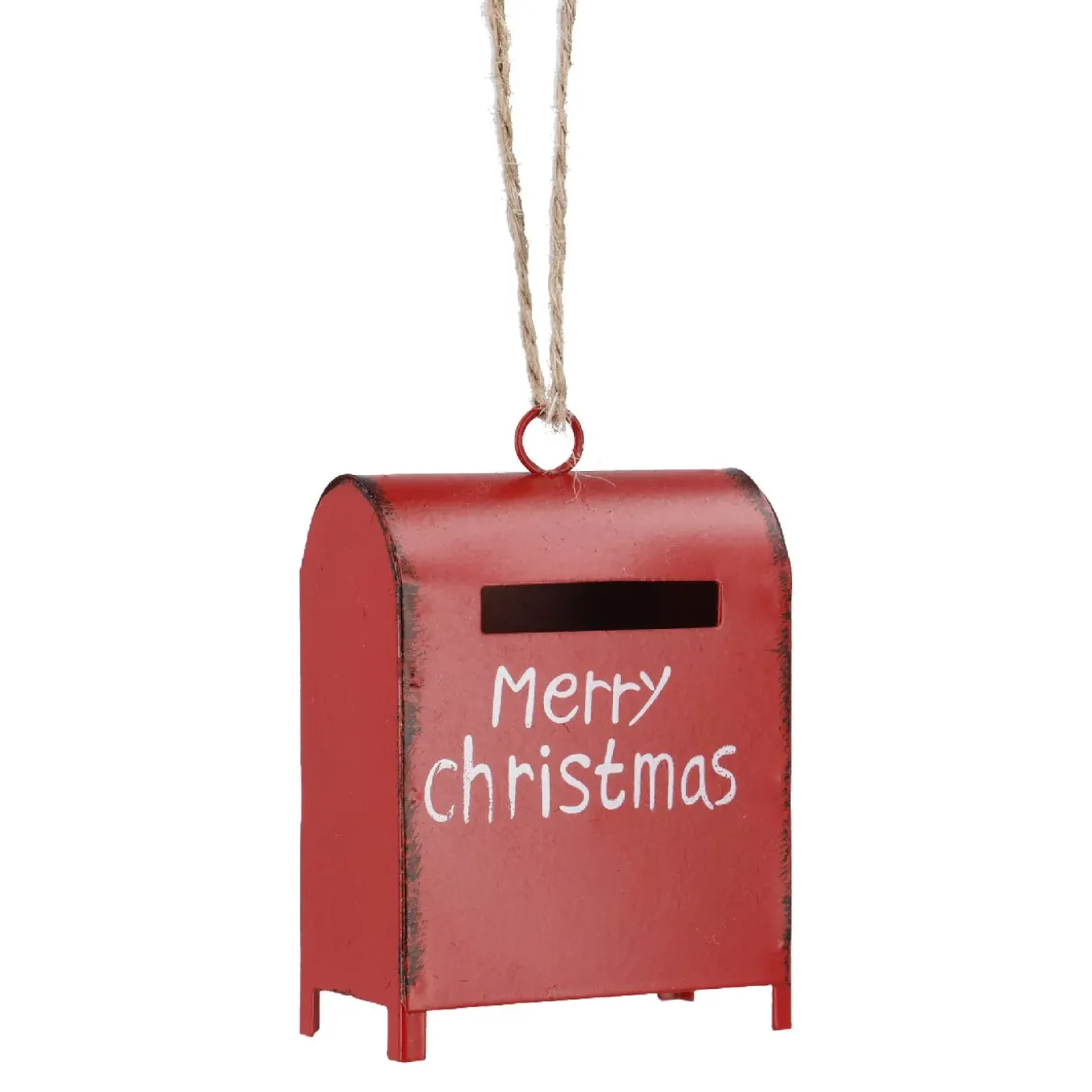 Anhänger Briefkasten, Rot, 4.5 X 6 Cm