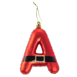 Anhänger Buchstabe, A/rot, 10 Cm