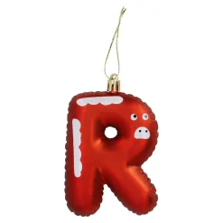 Anhänger Buchstabe, R/rot, 10 Cm