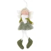 Anhänger Engel, Pulli/grün, 16 Cm