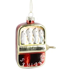 Anhänger Fancy, Bunt, Dosensardinen, 10 Cm