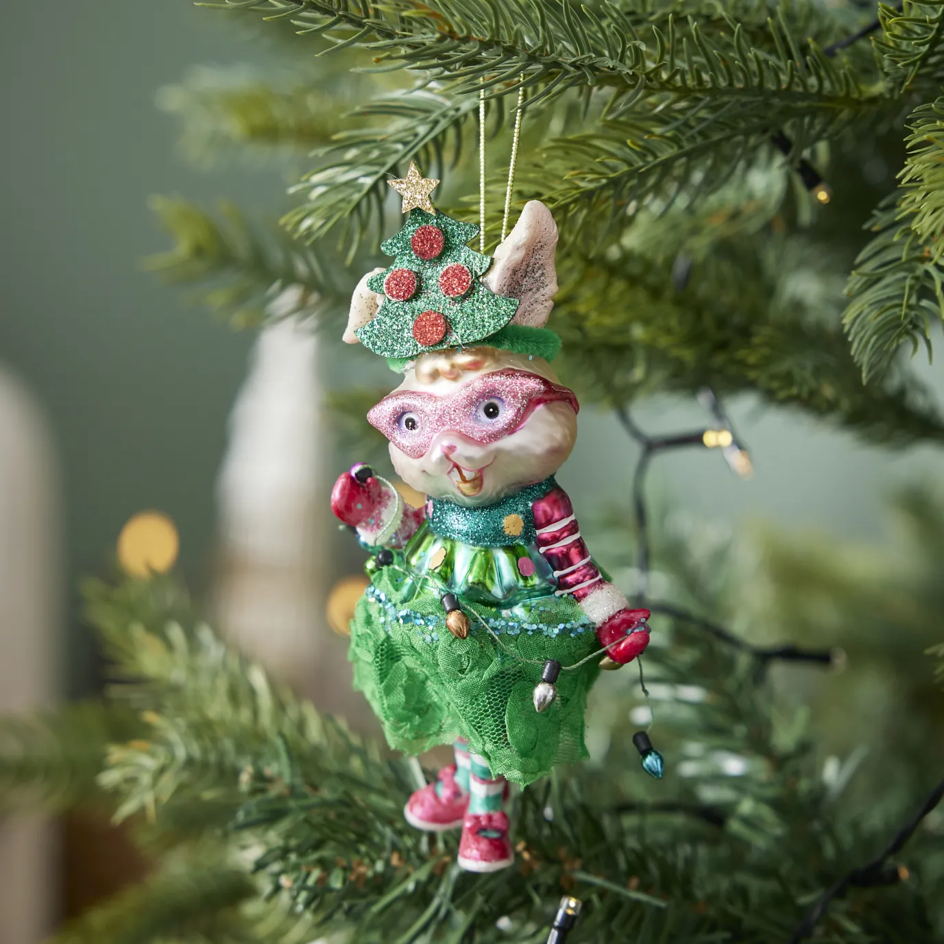 Anhänger Fancy, Deluxe, Hase/Xmas Party