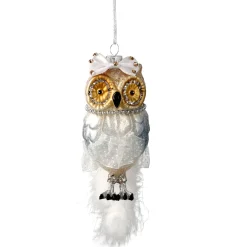 Anhänger Fancy, Edel, Eulendame, 13 Cm