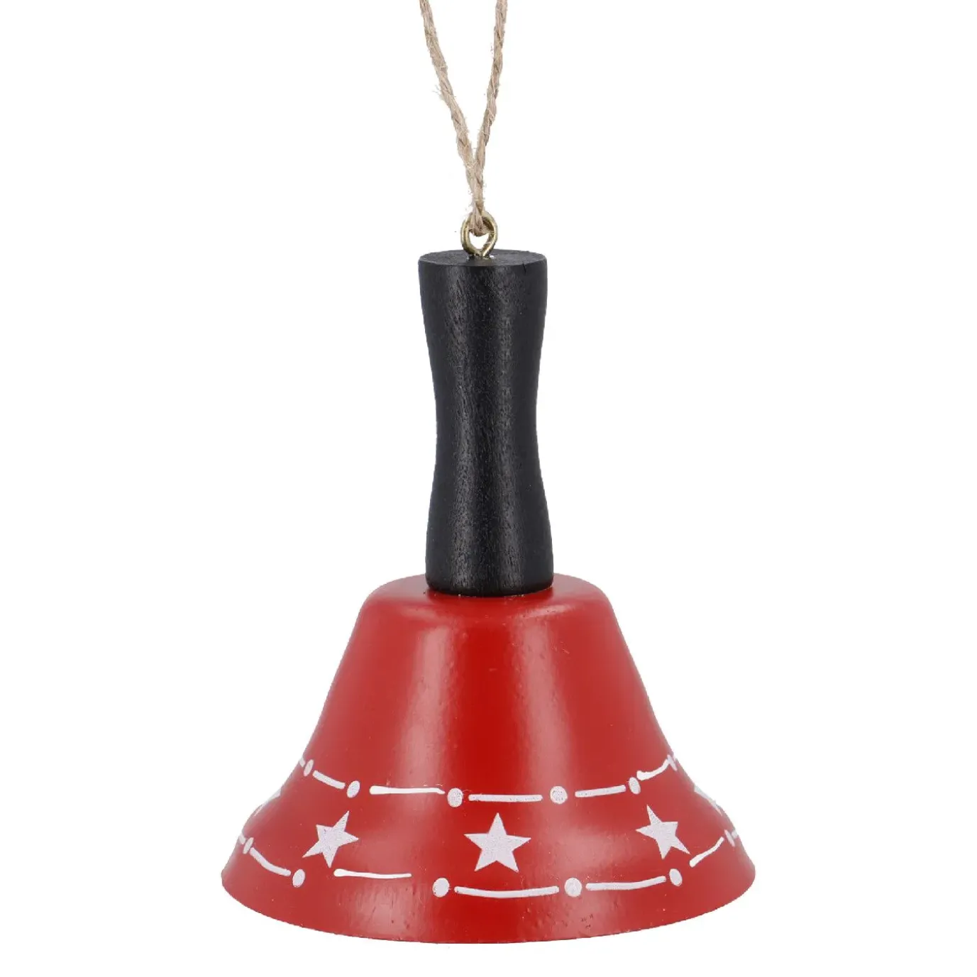 Anhänger Glöckchen, Rot, 6.5 X 7.5 Cm