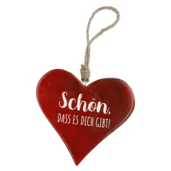 Anhänger Herz, Schön/rot, 14.5 Cm