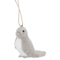 Anhänger Vogel, Grau/rechts, 8.5 Cm