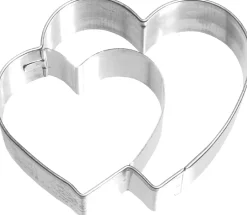 Ausstechform Doppelherz, 5.5 Cm