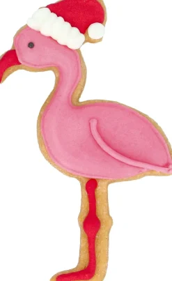 Ausstechform Weihnachts-Flamingo, 8 Cm