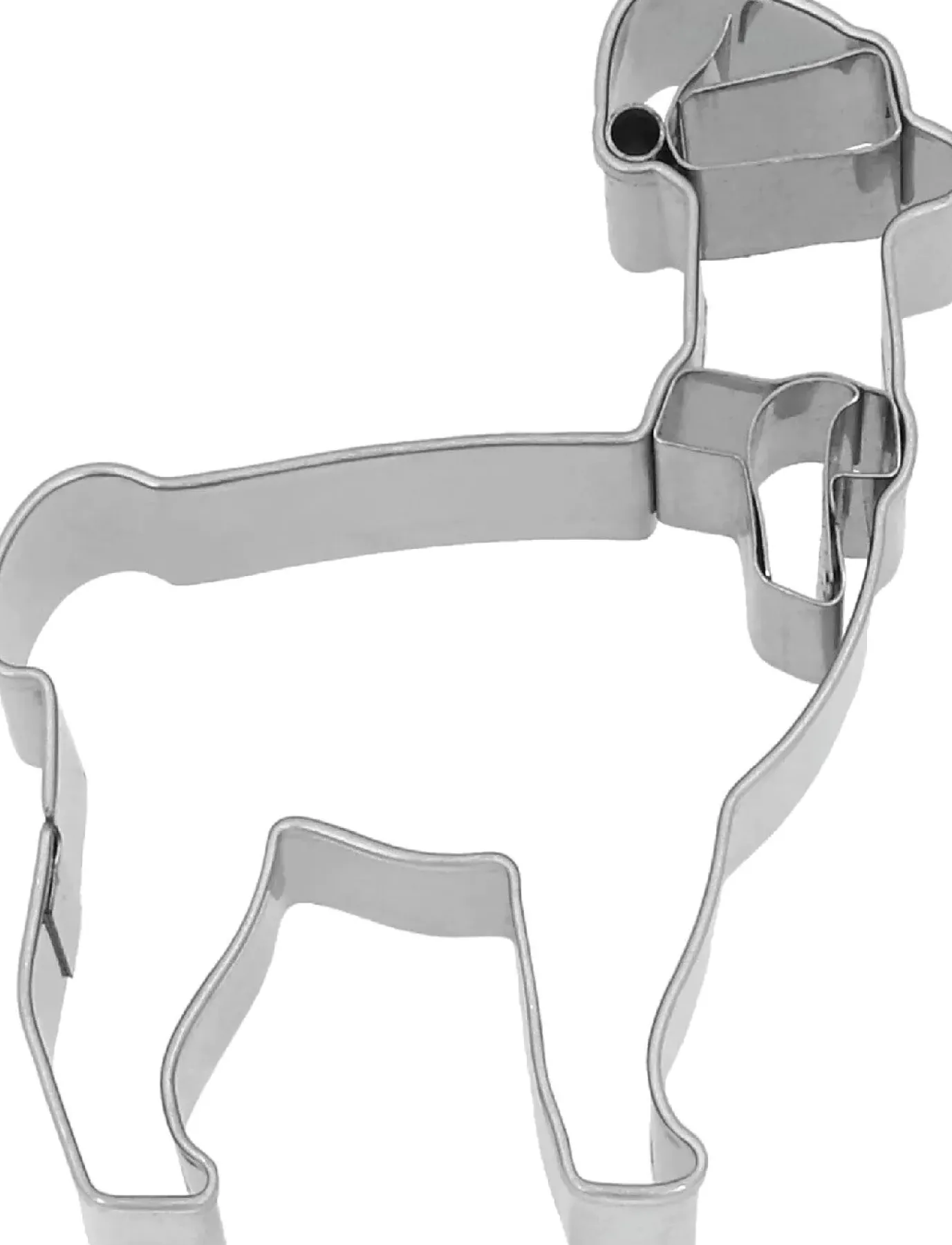 Ausstechform Weihnachts-Lama, 7 Cm