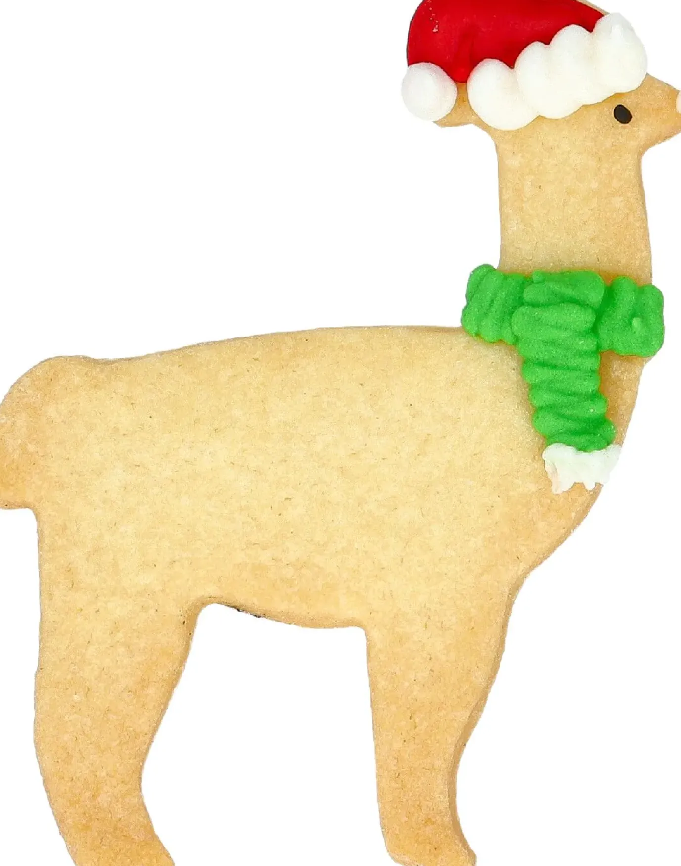 Ausstechform Weihnachts-Lama, 7 Cm