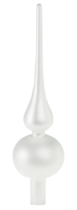 Baumspitze, Weiß Matt, 25 Cm