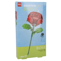 Bausteine-Set 3D, Rose, 32 Cm