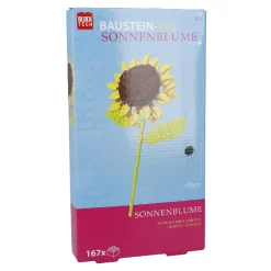 Bausteine-Set 3D, Sonnenblume, 32 Cm