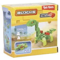 Bausteine-Set Dino 2in1, 4 Bein