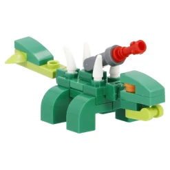 Bausteine-Set Dino 2in1, 1 Kanone