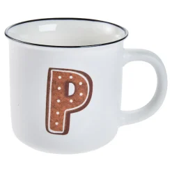 Becher Buchstabe/Lebkuchen, P, 380 Ml