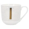 Becher Buchstabe/Streifen, I, 450 Ml