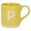 Becher Buchstabe/Uni, P/gelb, 440 Ml