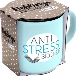 Becher Emaille-Optik, Anti-Stress, 350 Ml