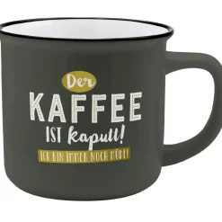 Becher Emaille-Optik, Kaffee, 350 Ml