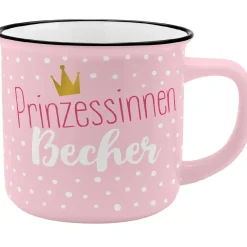 Becher Emaille-Optik, Prinzessin, 350 Ml