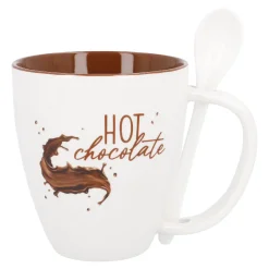 Becher Hot Chocolate Mit Löffel, 550 Ml