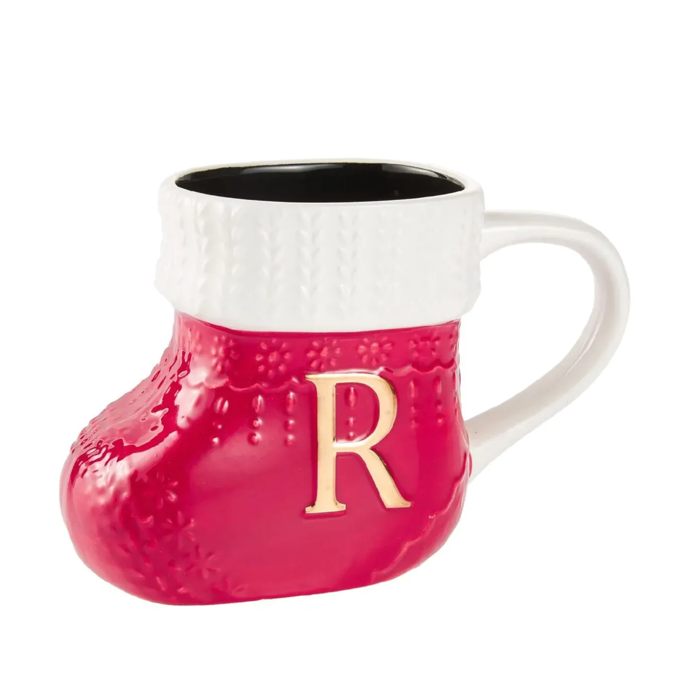 Becher Stiefel Mit Buchstabe, R/rot, 400 Ml