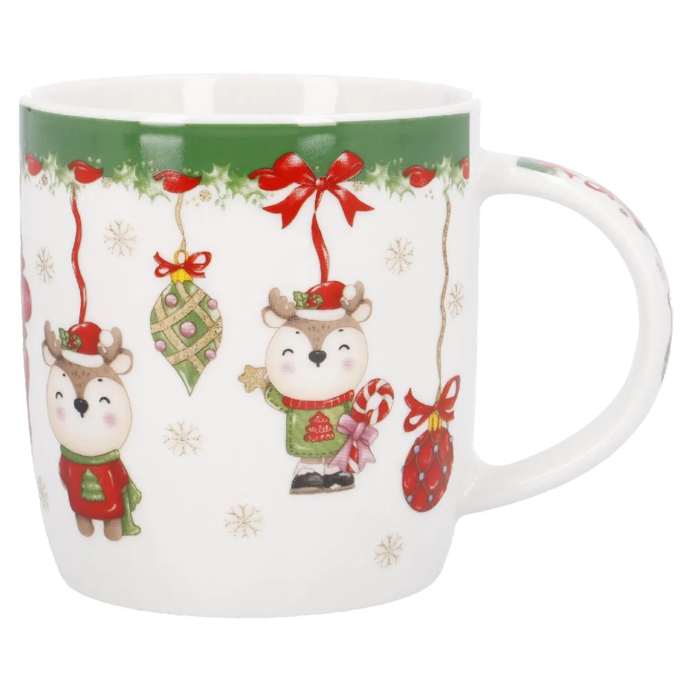 Becher Xmas/Motive, Reh Klein, 350 Ml