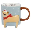 Becher Xmas/Tierfuß, Hund, 480 Ml
