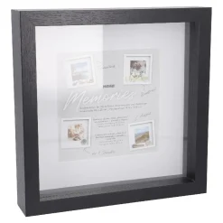Bilderrahmen Tief, Schwarz, 23 X 23 Cm