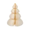 Deko-Baum Wabe, Creme/4 Stufen, 20 Cm