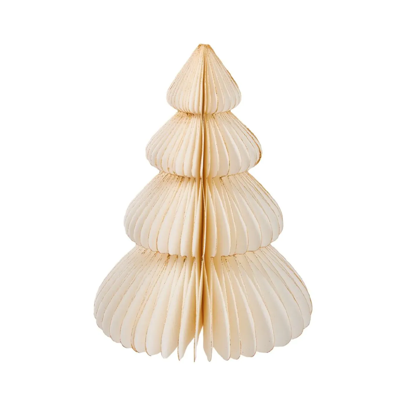 Deko-Baum Wabe, Creme/4 Stufen, 20 Cm