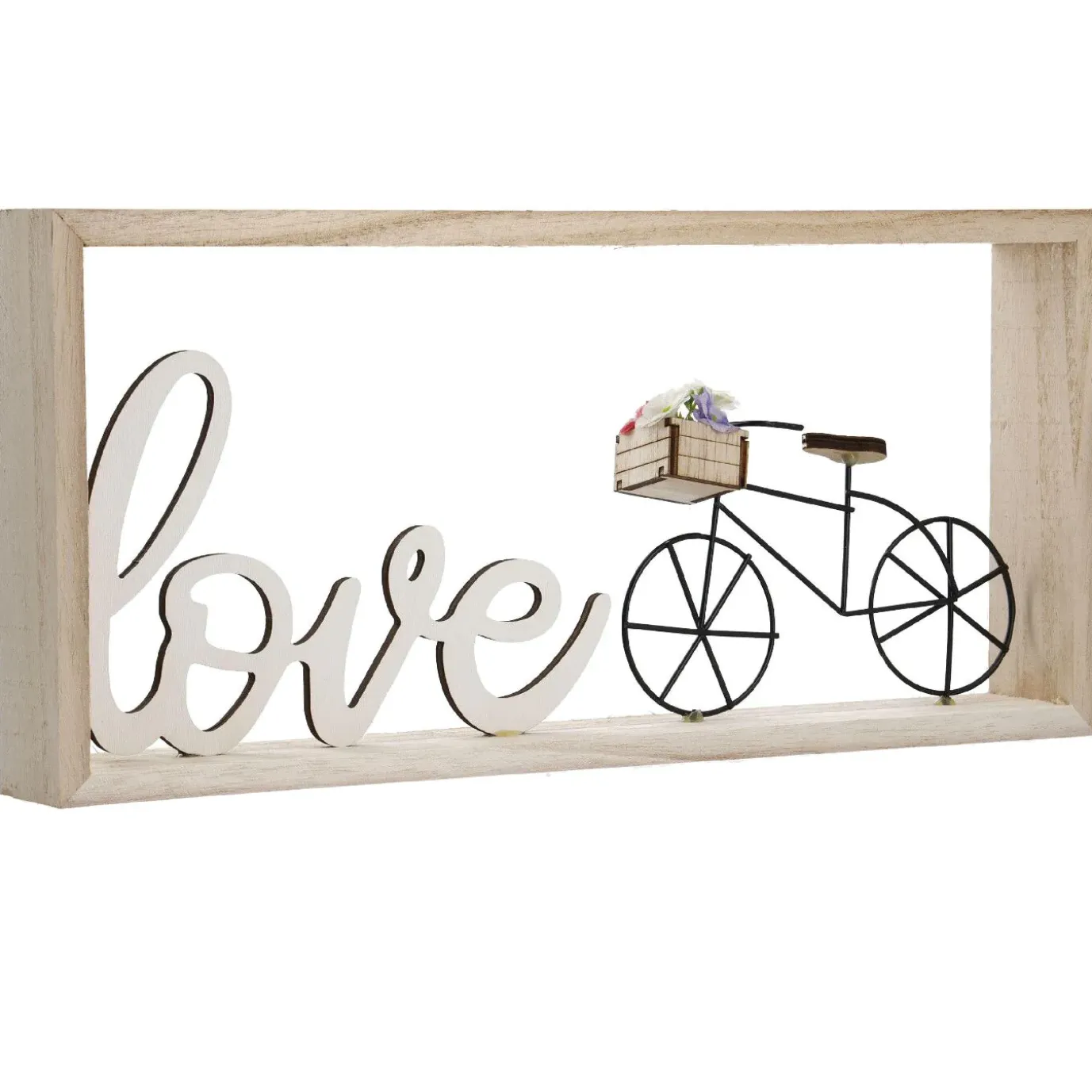Deko-Objekt Fahrrad, Love, 32.5 Cm