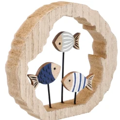 Deko-Objekt Maritim, Fische, 12 Cm