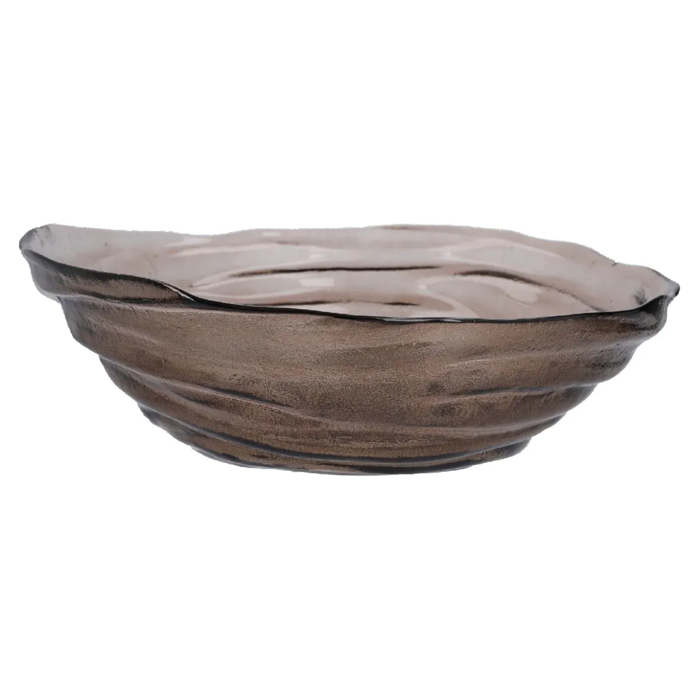 Deko-Schale Tornado, Taupe, 32 Cm