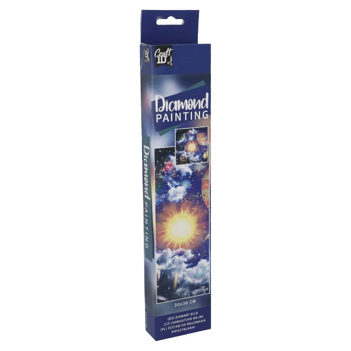 Diamond Painting, Planeten, 30 X 30 Cm