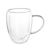 Doppelwand-Glas Mit Henkel, 340 Ml