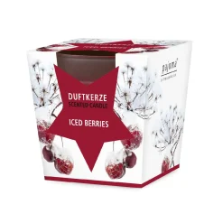 Duftkerze Im Glas, Xmas, Iced Berries