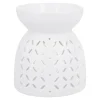 Duftlampe Motiv, Kreuze/weiß, 9.5 Cm