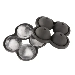 Eiswürfelform Kugel, Schwarz