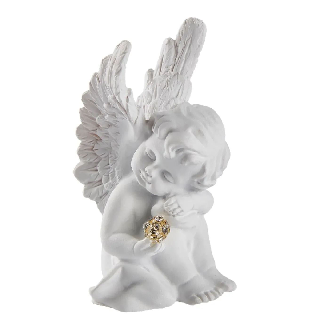 Engel Kristall, Kopf Rechts, 8.8 Cm