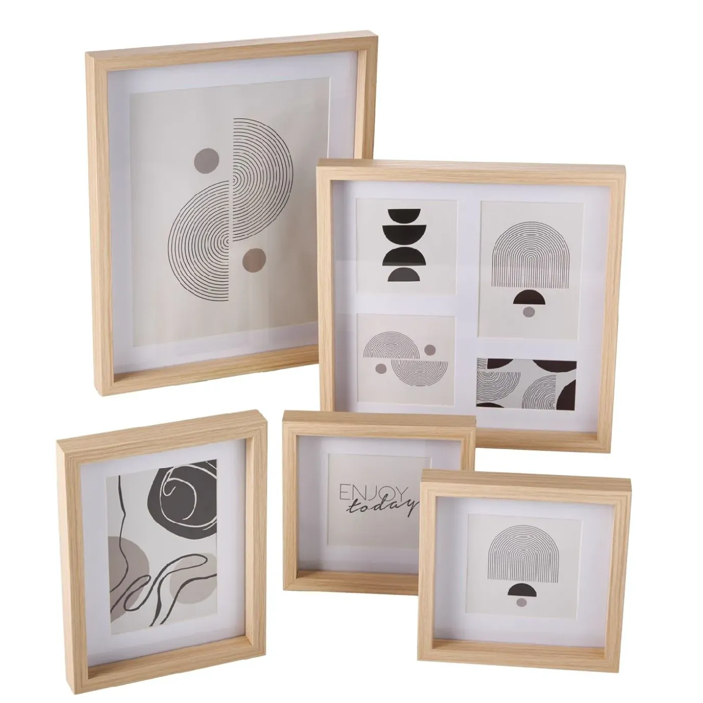 5er Set Bilderrahmen, Natur