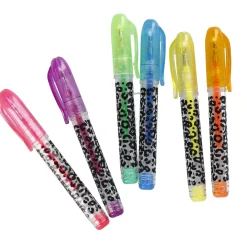 6er Set Gelstift Mini, Neon