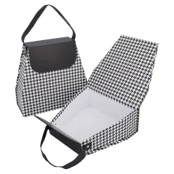 2er Set Geschenkkarton Handtasche, Schwarz/weiß