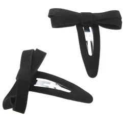 2er Set Haarspange Weihnachten, Schwarz