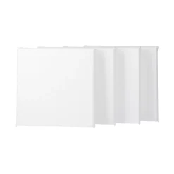 4er Set Leinwand, 15 X 15 Cm