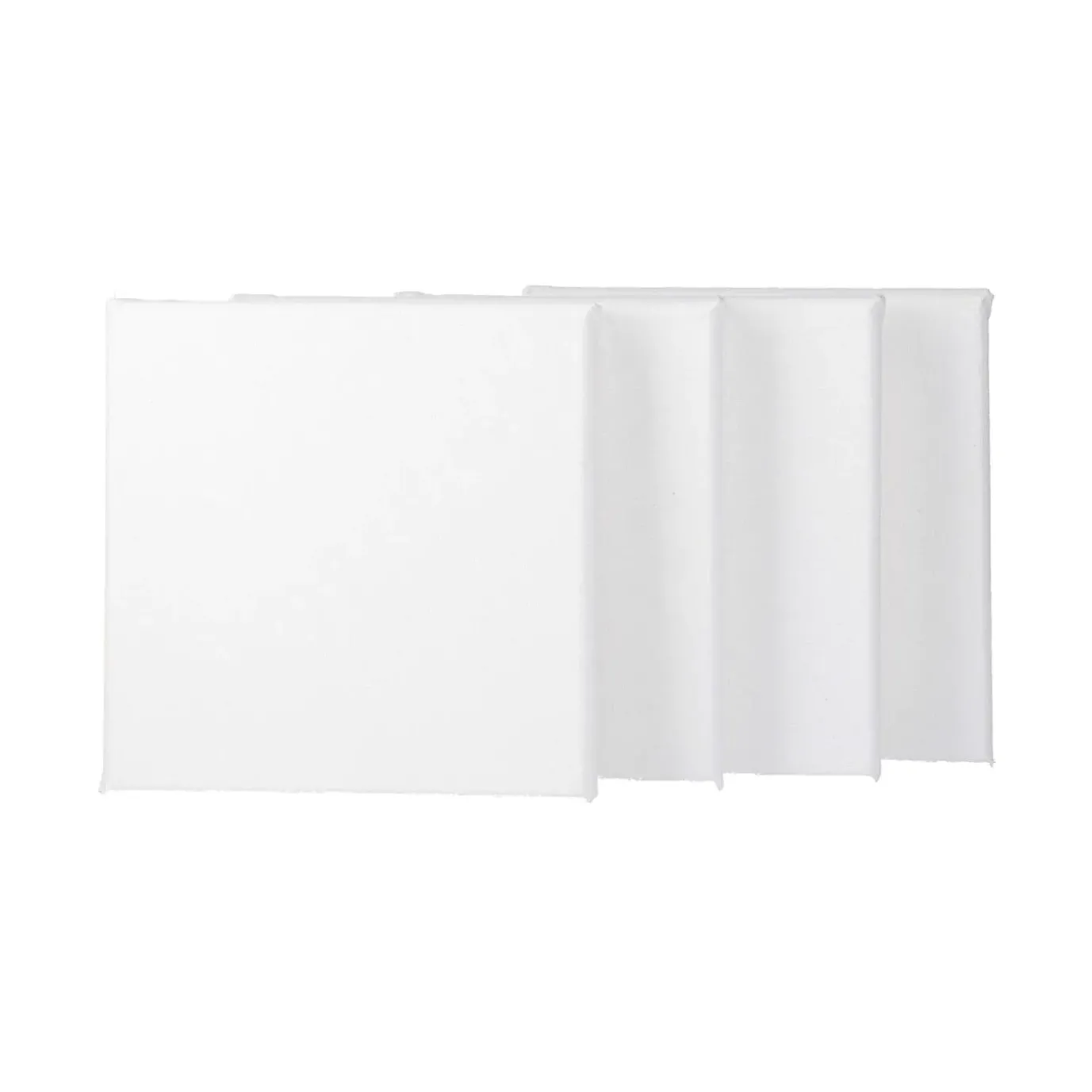 4er Set Leinwand, 15 X 15 Cm
