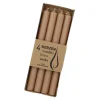4er Set Stabkerze Rustik, Karamell, 25 Cm